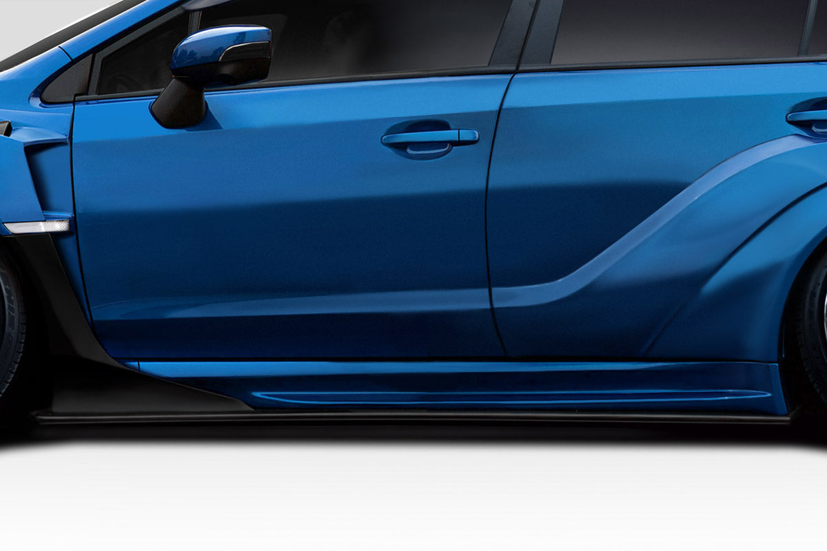 Duraflex 2015-2021 Subaru WRX STI VRS Wide Body Side Side Skirt Rocker Panels - 6 Piece