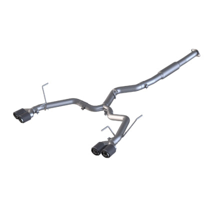 MBRP 3" Cat Back Exhaust Street Version w/Carbon Fiber Tips Subaru WRX / WRX STI 2015-2021