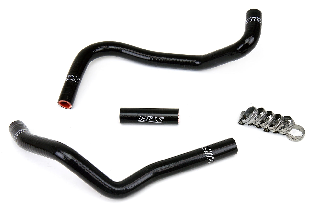 HPS Reinforced Silicone Heater Hose Kit for Subaru 2013-2020 BRZ, 2013-2016 FRS, 2017-2020 Toyota 86 Black