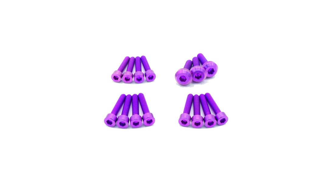 Dress Up Bolts Stage 1 Titanium Hardware Engine Kit RB26 Engine Purple