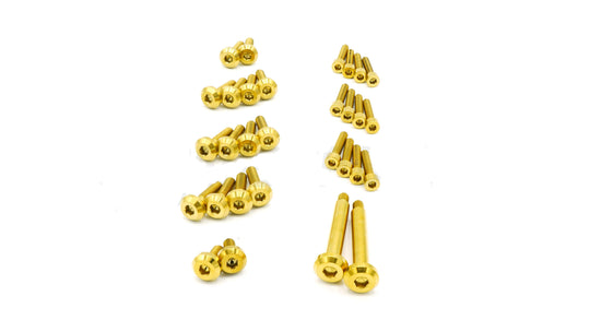 Dress Up Bolts Stage 2 Titanium Hardware Engine Kit RB26 Engine Gold