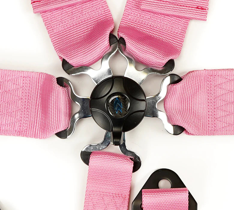 NRG Innovations 5-Point SFI Seat Belt Harness Cam Lock - Pink