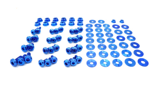 Dress Up Bolts Titanium Full Engine Bay Kit Scion FR-S (2013-2016) Blue