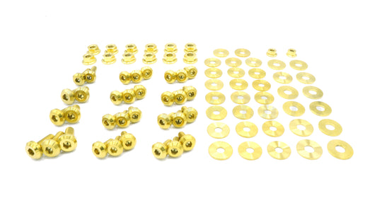 Dress Up Bolts Titanium Full Engine Bay Kit Scion FR-S (2013-2016) Gold