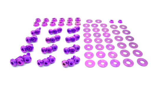 Dress Up Bolts Titanium Full Engine Bay Kit Scion FR-S (2013-2016) Purple