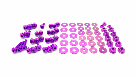 Dress Up Bolts Stage 2 Titanium Hardware Engine Bay Kit Subaru Impreza GC8 (1992-2001) Purple