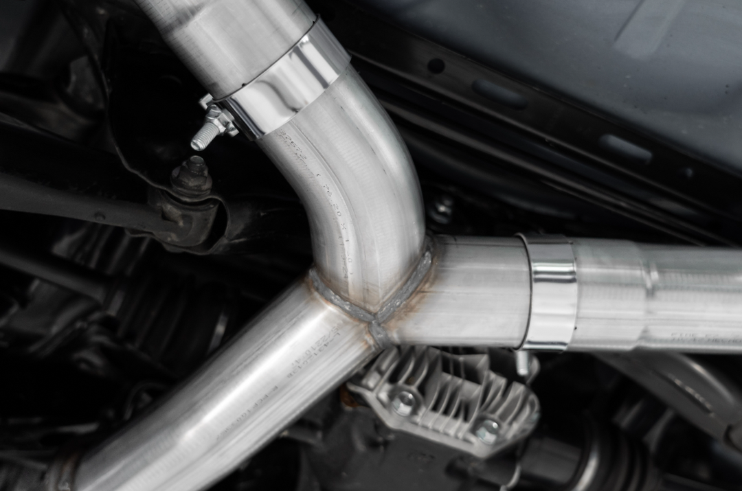 MBRP 3" Quad Rear Exit Race Profile Cat Back Exhaust w/Carbon Fiber Tips Subaru WRX 2022-2024