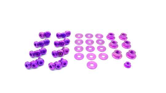 Dress Up Bolts Titanium Engine Bay Kit Toyota Supra MKIV (1993-2002) Purple