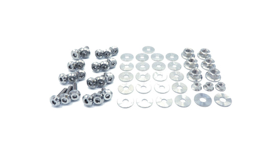 Dress Up Bolts Stage 1 Titanium Hardware Engine Bay Kit Toyota Supra MKIII (1986-1992) Polished