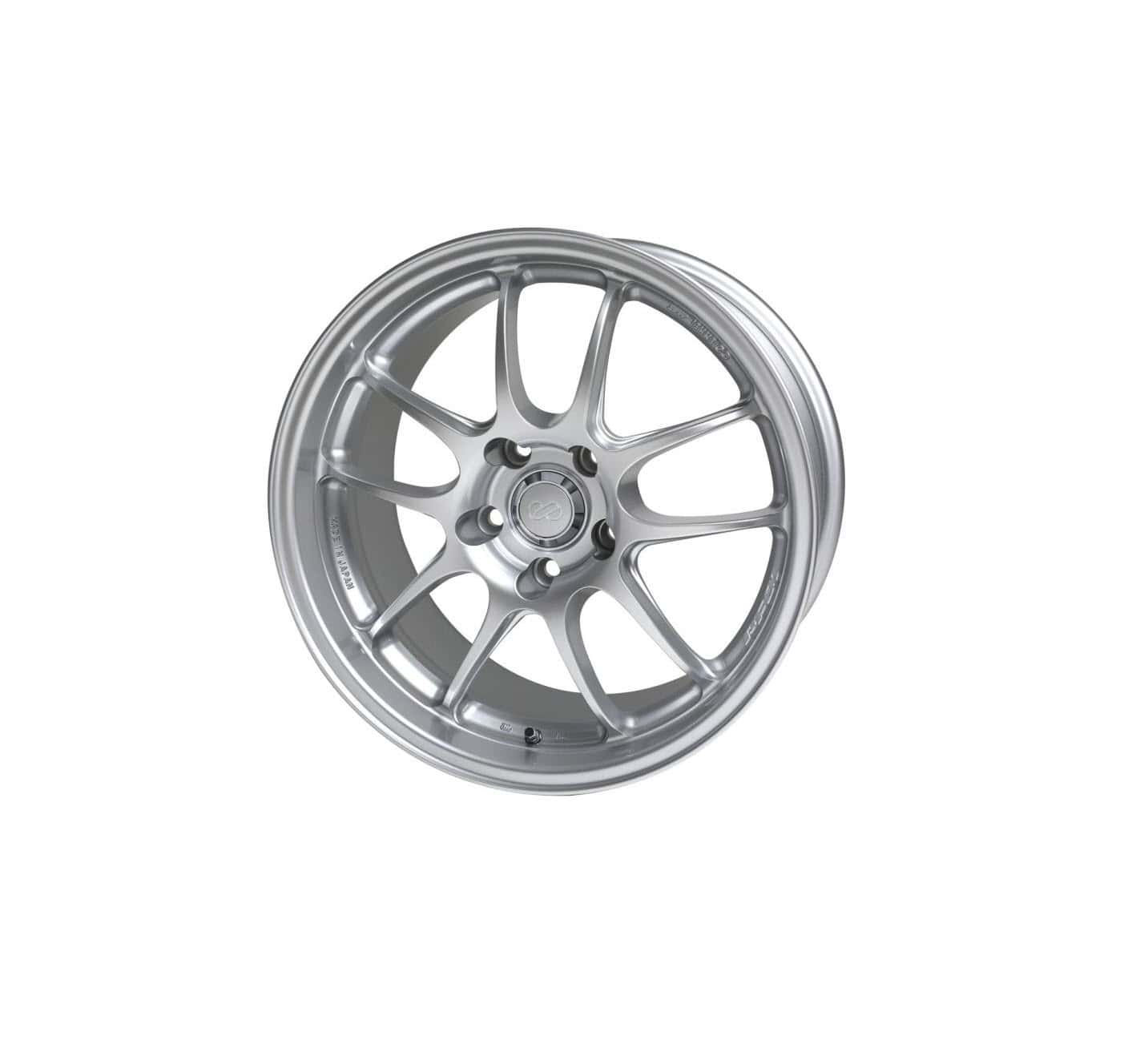 Enkei PF01 17x7 4x100 38mm - Silver Wheel