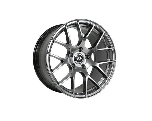 Enkei Raijin 18x8 5x114.3 35mm - Hyper Silver Wheel