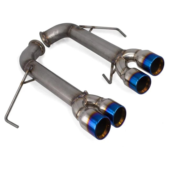 ETS Catback Exhaust - Rear Section Only - Subaru WRX 2022+ Extreme Blue Tips