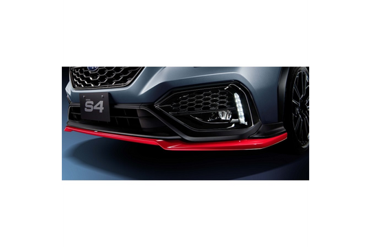 STI Front Lip Under Spoiler Cherry Red Subaru WRX 2022+ - Dirty Racing Products