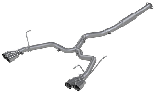 MBRP Exhaust 3" Cat Back, Dual Split Rear Exit, T304, Race Version Subaru WRX 2015 - 2021 - Dirty Racing Products